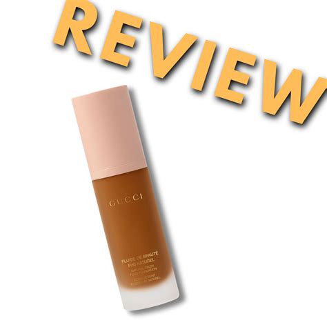 gucci natural finish foundation reviews